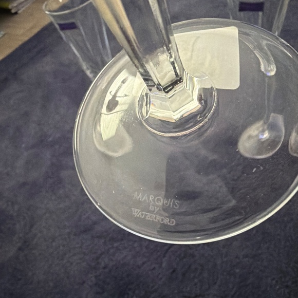 Waterford Crystal Maxwell Champagne Flute Set Of 4 Glasses W  Marquis by Waterford Maxwell Set of 4 Flute Set New